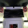Black Parametric Wave Wall Art in Music Studio